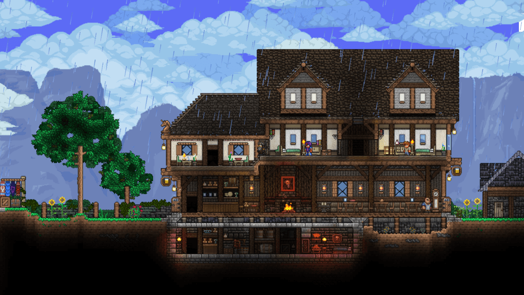 Terraria house designs